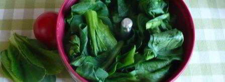 ленивые вареники со шпинатом. Шаг 2