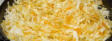 постные вареники с капустой. Шаг 6