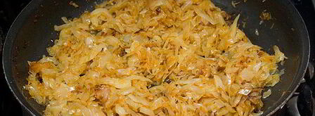 постные вареники с капустой. Шаг 7