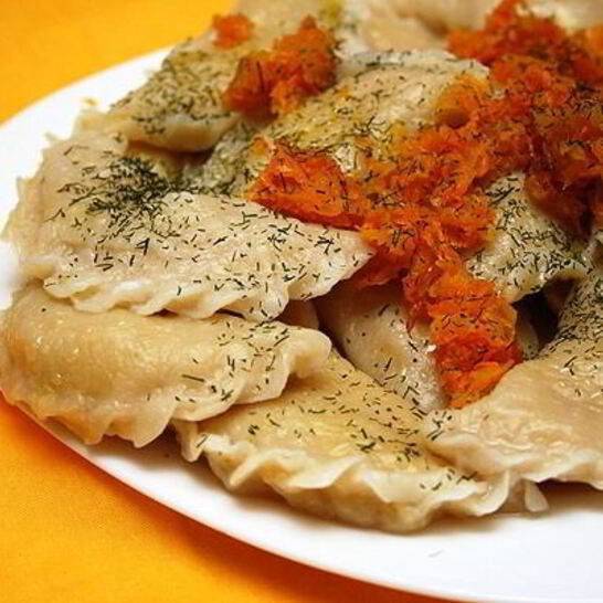 Рецепт постные вареники с картошкой