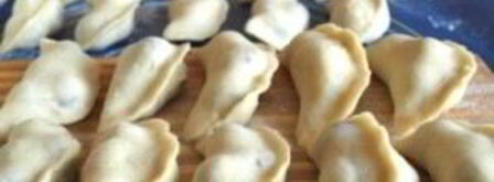 постные вареники с вишней. Шаг 7