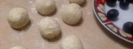 пп-вареники с виноградом. Шаг 8