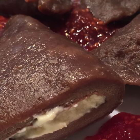 Рецепт шоколадные вареники