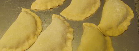 тесто для вареников с творогом. Шаг 2