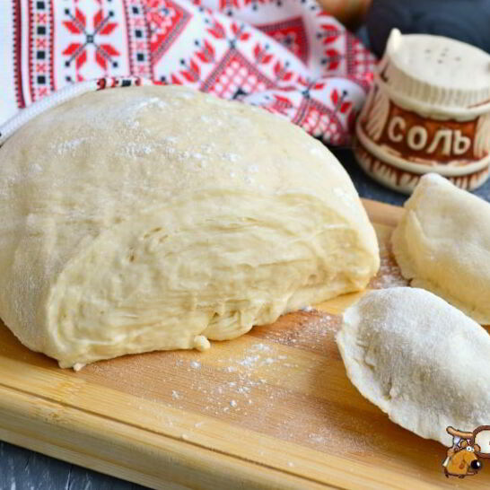 Рецепт тесто на кефире для вареников