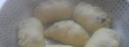 творожное тесто для вареников на пару. Шаг 7