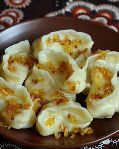 Украинские вареники с картошкой