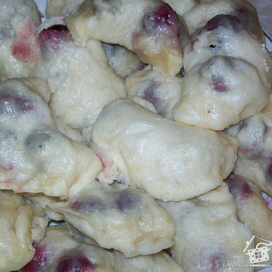 Рецепт вареники на дрожжевом тесте