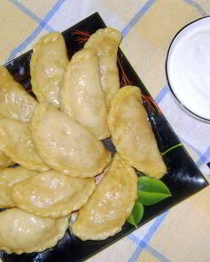 Вареники на кефире