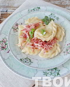 Вареники на пару