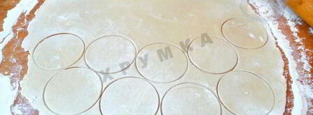 вареники на воде с вишней постные. Шаг 6