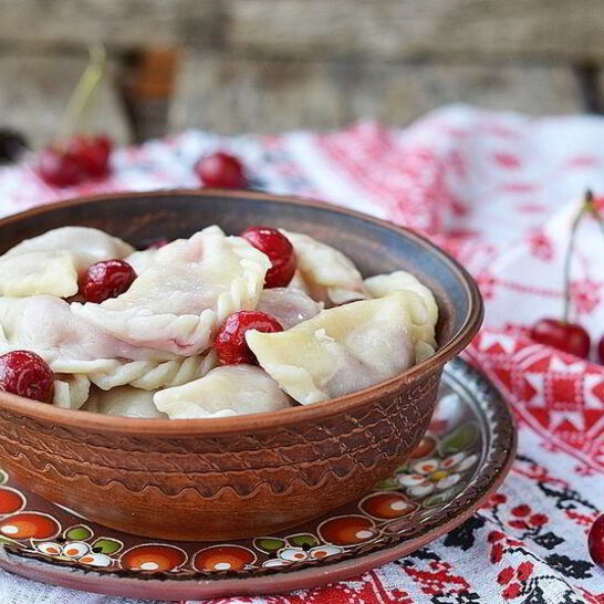 Рецепт вареники с черешней