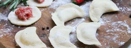 вареники с фаршем. Шаг 6