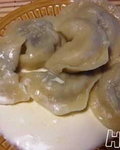 Вареники с грибами