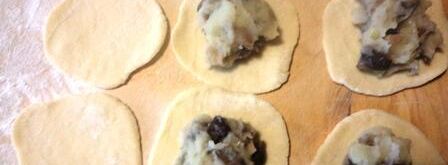 вареники с грибами. Шаг 7