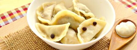 вареники с капустой и зеленью. Шаг 6