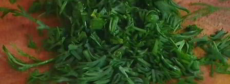 вареники с картофелем, беконом и укропом. Шаг 4