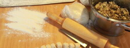 вареники с картофелем и грибами. Шаг 6