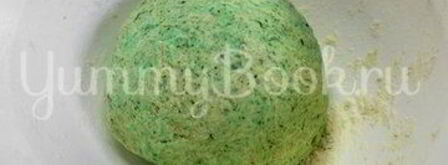 вареники с картофелем и шпинатом. Шаг 2