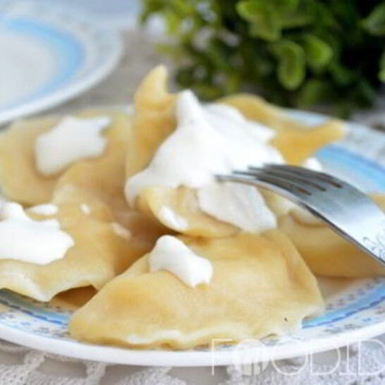 Рецепт вареники с картошкой и творогом