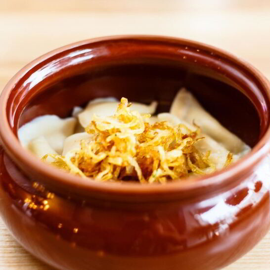 Рецепт вареники с курицей и грибами