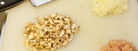 вареники с курицей и грибами. Шаг 4