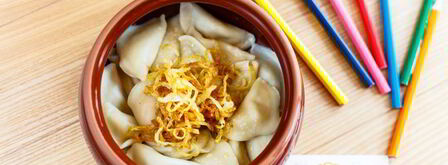 вареники с курицей и грибами. Шаг 10