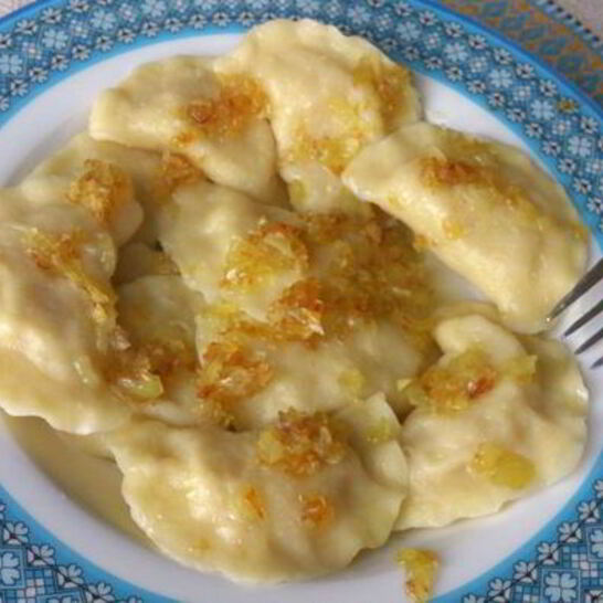 Рецепт вареники с квашеной капустой и картошкой