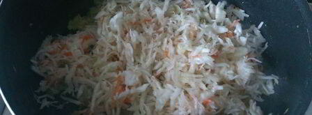 вареники с квашеной капустой и картошкой. Шаг 2