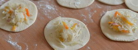 вареники с квашеной капустой. Шаг 11