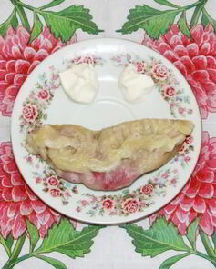 Вареники с малиной