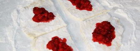 вареники с малиной. Шаг 10