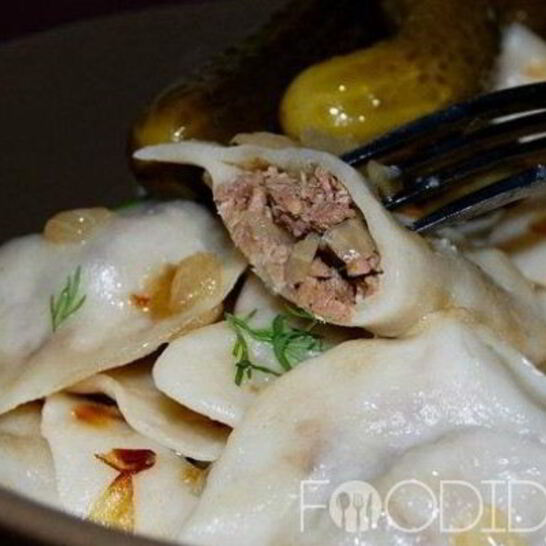 Рецепт вареники с мясом