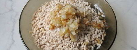 вареники с отварным мясом. Шаг 7