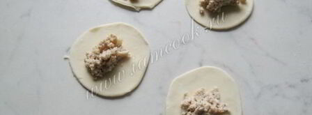 вареники с отварным мясом. Шаг 10