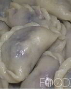 Вареники с шелковицей