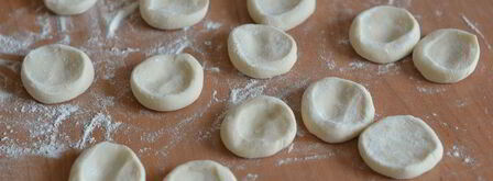 вареники с сырой картошкой. Шаг 9