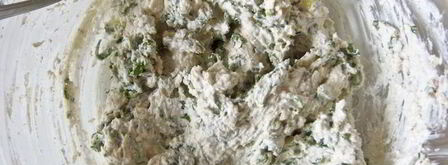 вареники с творогом и черемшой. Шаг 5