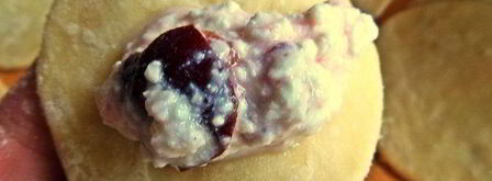 вареники с творогом и черешней. Шаг 10