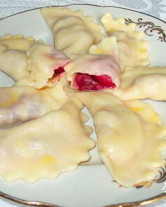 Вареники с вишней