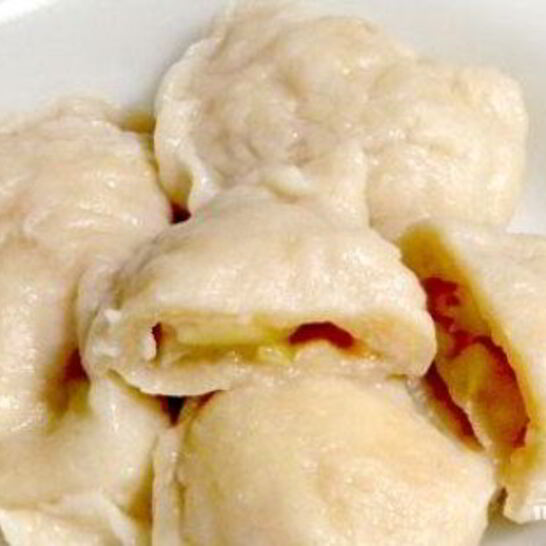 Рецепт вареники с яблоками