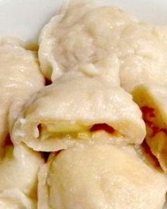 Вареники с яблоками