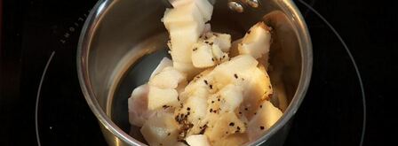 вареники со свининой и зелеными сливами. Шаг 2