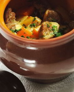 Русское жаркое с говядиной