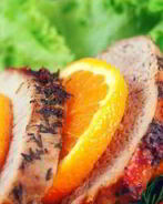 Свиное жаркое с апельсинами