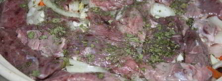 сытное жаркое с говядиной и фасолью. Шаг 5