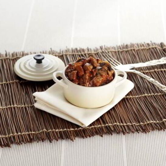 Рецепт жаркое из баранины с грибами