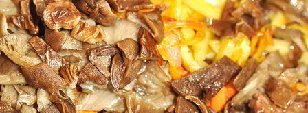 жаркое из говядины с грибами. Шаг 5