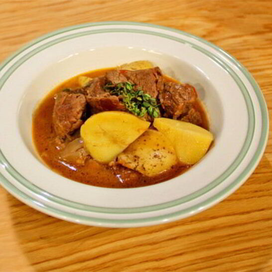 Рецепт жаркое из говядины с картофелем