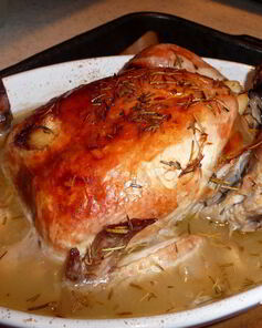 Жаркое из курицы с 40 зубчиками чеснока